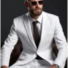 Premium White 3-Piece Men’s Suit – Elegant, Modern & Perfect for Special Occasions