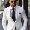 Premium White 3-Piece Men’s Suit – Elegant, Modern & Perfect for Special Occasions