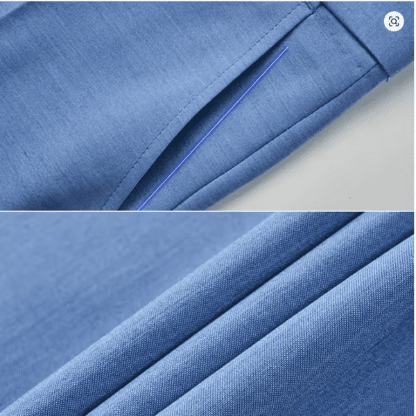 Light Blue Three-Piece Men’s Suit – Slim Fit  | Perfect For Formal Occasions