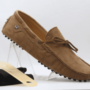 Men’s Suede Driving Loafers – Premium Comfort Shoes With Free Socks & Shoe Horn