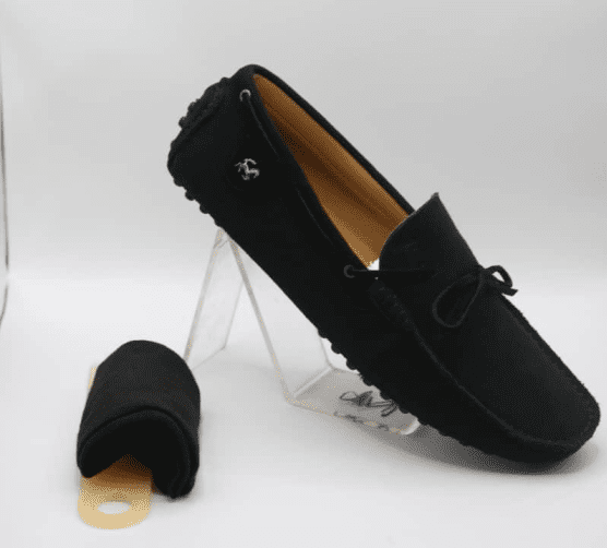 Men’s Suede Driving Loafers – Premium Comfort Shoes With Free Socks & Shoe Horn